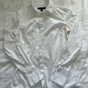 Banana Republic Collared White Button Down Shirt